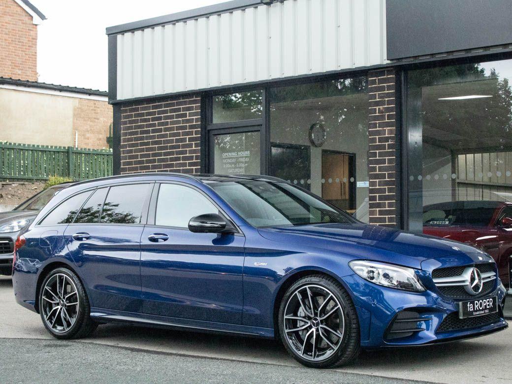 Mercedes-Benz C Class 3.0 C43 AMG Edition 4MATIC Estate Premium Plus 9G-tronic Auto 390ps Estate Petrol Brilliant Blue Metallic