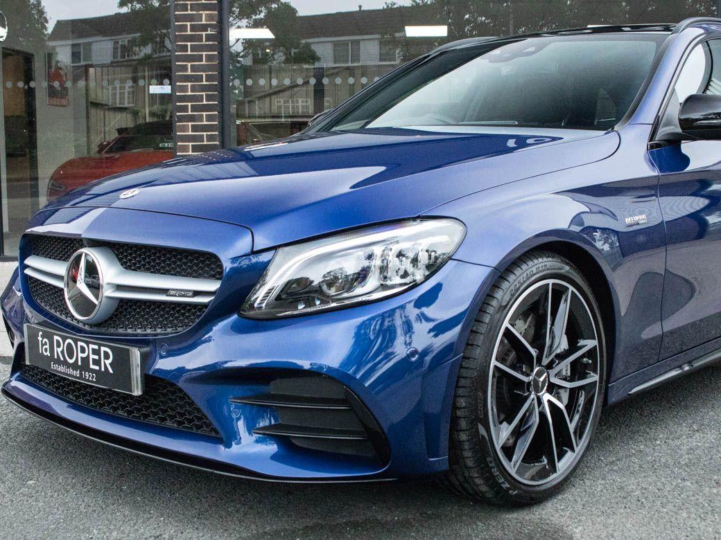 Mercedes-Benz C Class 3.0 C43 AMG Edition 4MATIC Estate Premium Plus 9G-tronic Auto 390ps Estate Petrol Brilliant Blue Metallic