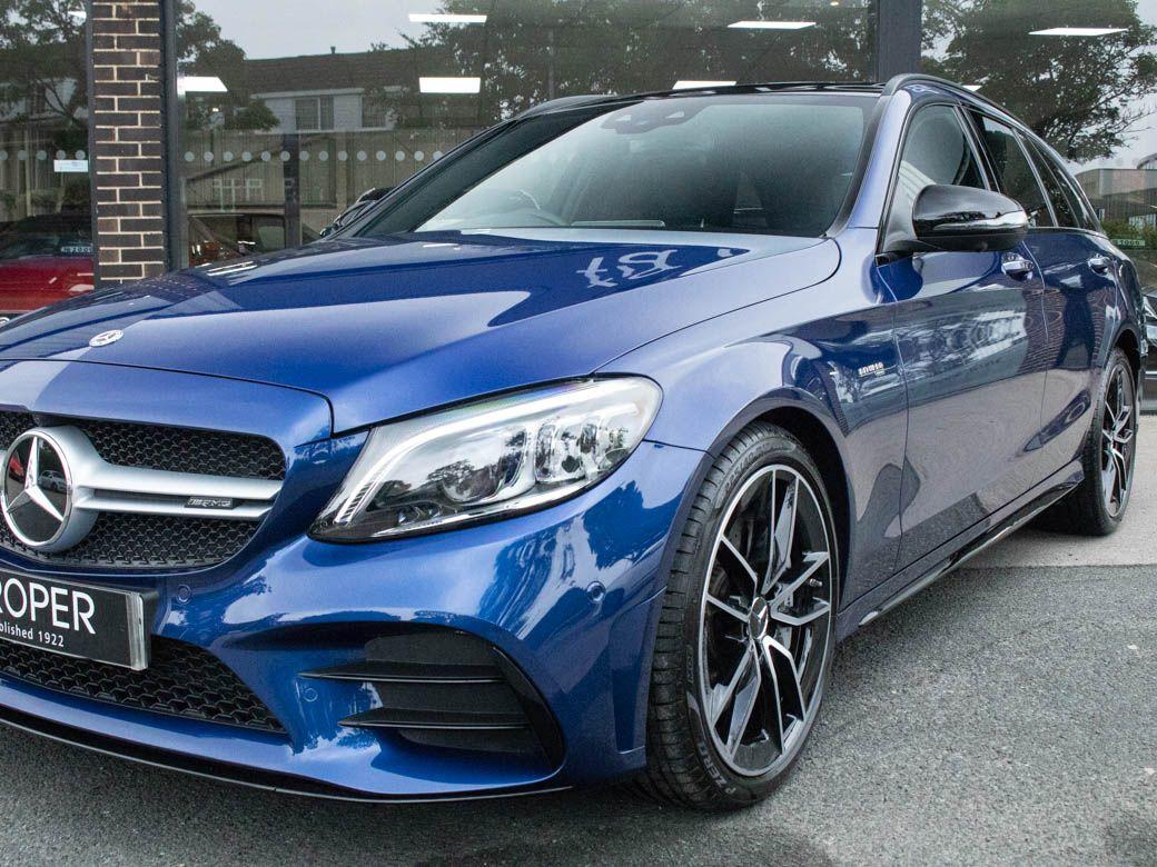 Mercedes-Benz C Class 3.0 C43 AMG Edition 4MATIC Estate Premium Plus 9G-tronic Auto 390ps Estate Petrol Brilliant Blue Metallic