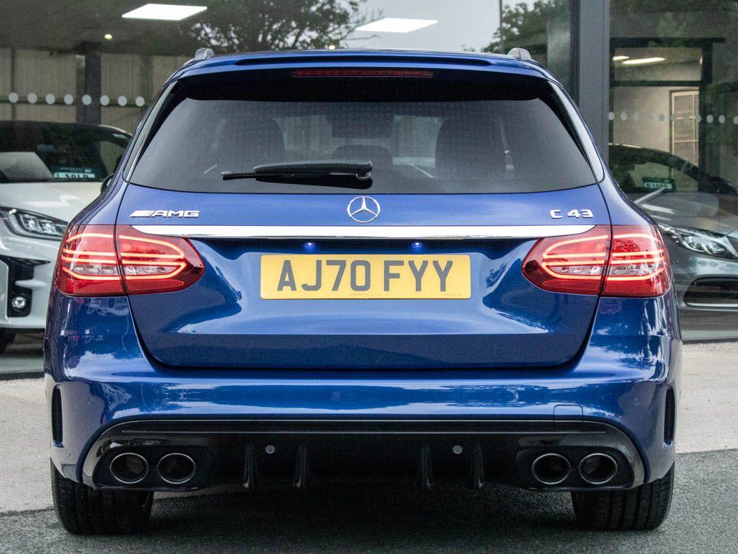 Mercedes-Benz C Class 3.0 C43 AMG Edition 4MATIC Estate Premium Plus 9G-tronic Auto 390ps Estate Petrol Brilliant Blue Metallic