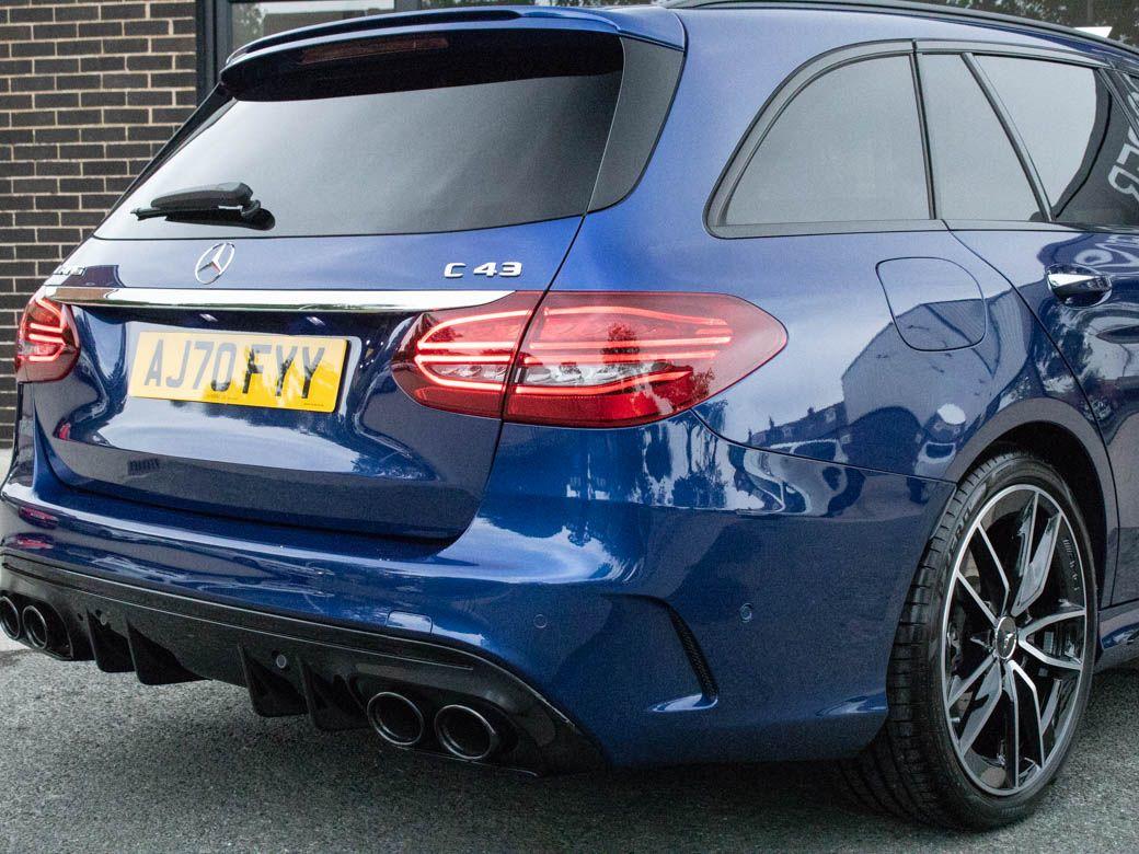 Mercedes-Benz C Class 3.0 C43 AMG Edition 4MATIC Estate Premium Plus 9G-tronic Auto 390ps Estate Petrol Brilliant Blue Metallic