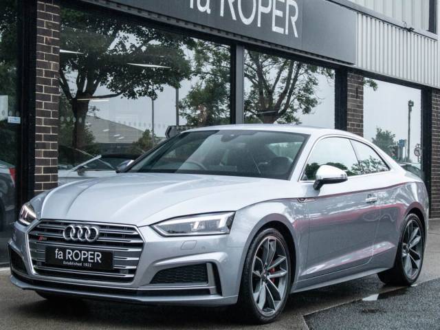 Audi A5 S5 Coupe 3.0 TFSI V6 quattro Tiptronic Auto 354ps Coupe Petrol Floret Silver Metallic