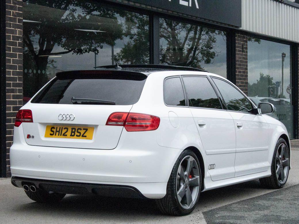 Audi A3 S3 Sportback 2.0 TFSI quattro Black Edition 265ps Hatchback Petrol Ibis White