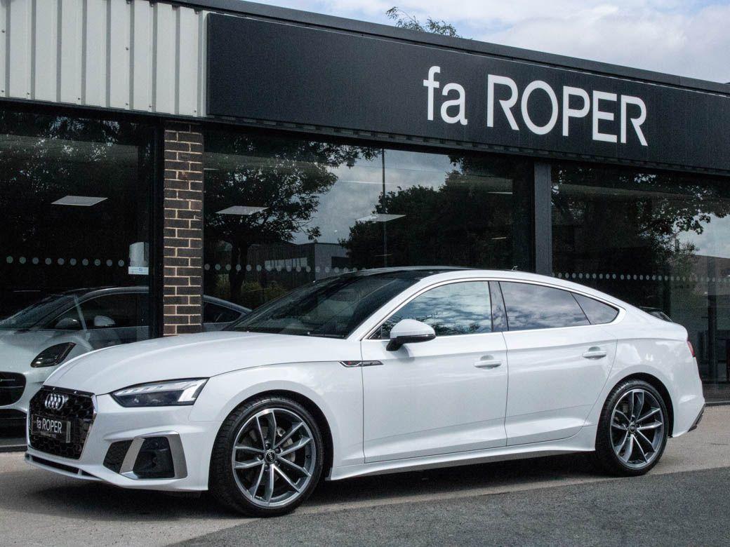 Audi A5 Sportback 2.0TDI 40 S Line quattro S-tronic 204ps Hatchback Diesel Ibis White