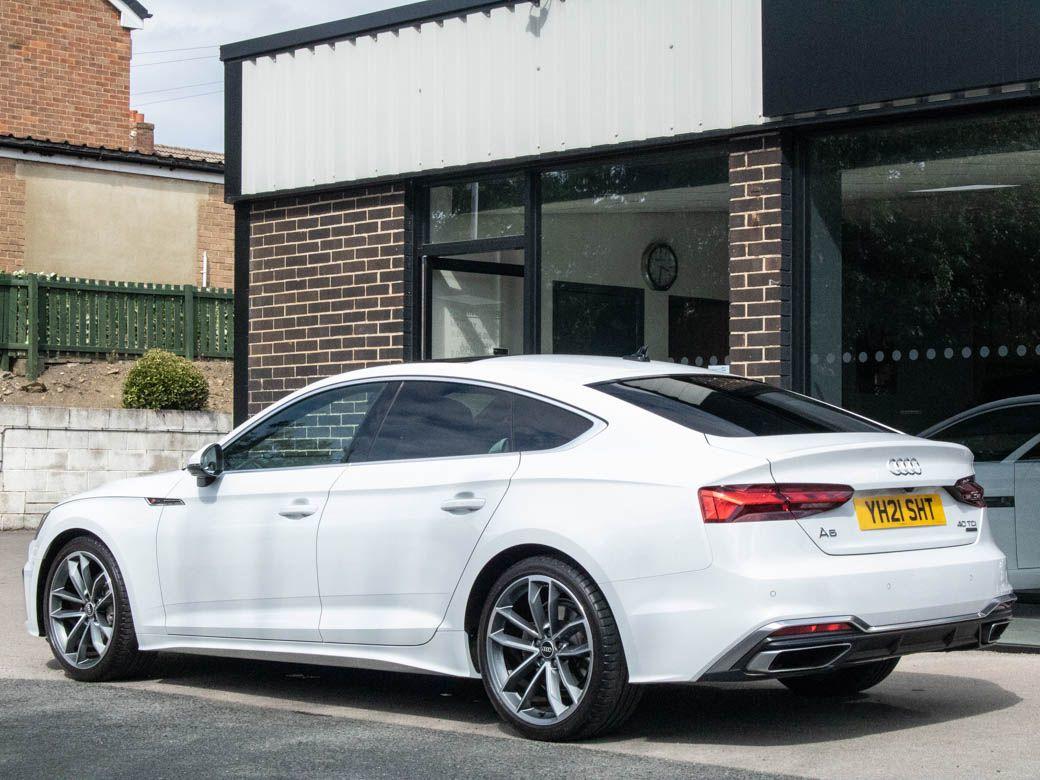 Audi A5 Sportback 2.0TDI 40 S Line quattro S-tronic 204ps Hatchback Diesel Ibis White