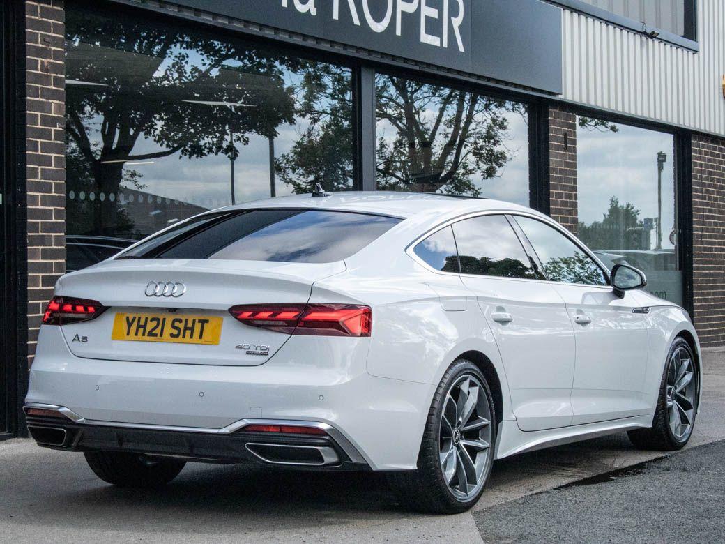 Audi A5 Sportback 2.0TDI 40 S Line quattro S-tronic 204ps Hatchback Diesel Ibis White