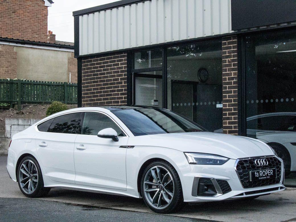 Audi A5 Sportback 2.0TDI 40 S Line quattro S-tronic 204ps Hatchback Diesel Ibis White