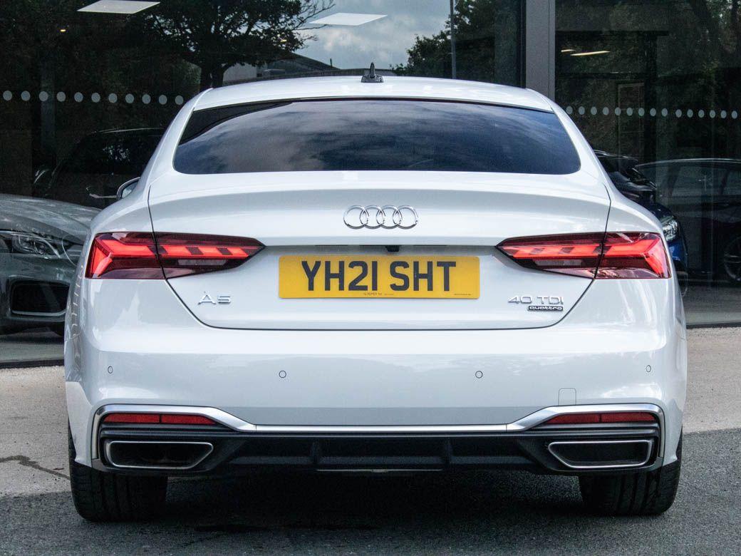 Audi A5 Sportback 2.0TDI 40 S Line quattro S-tronic 204ps Hatchback Diesel Ibis White