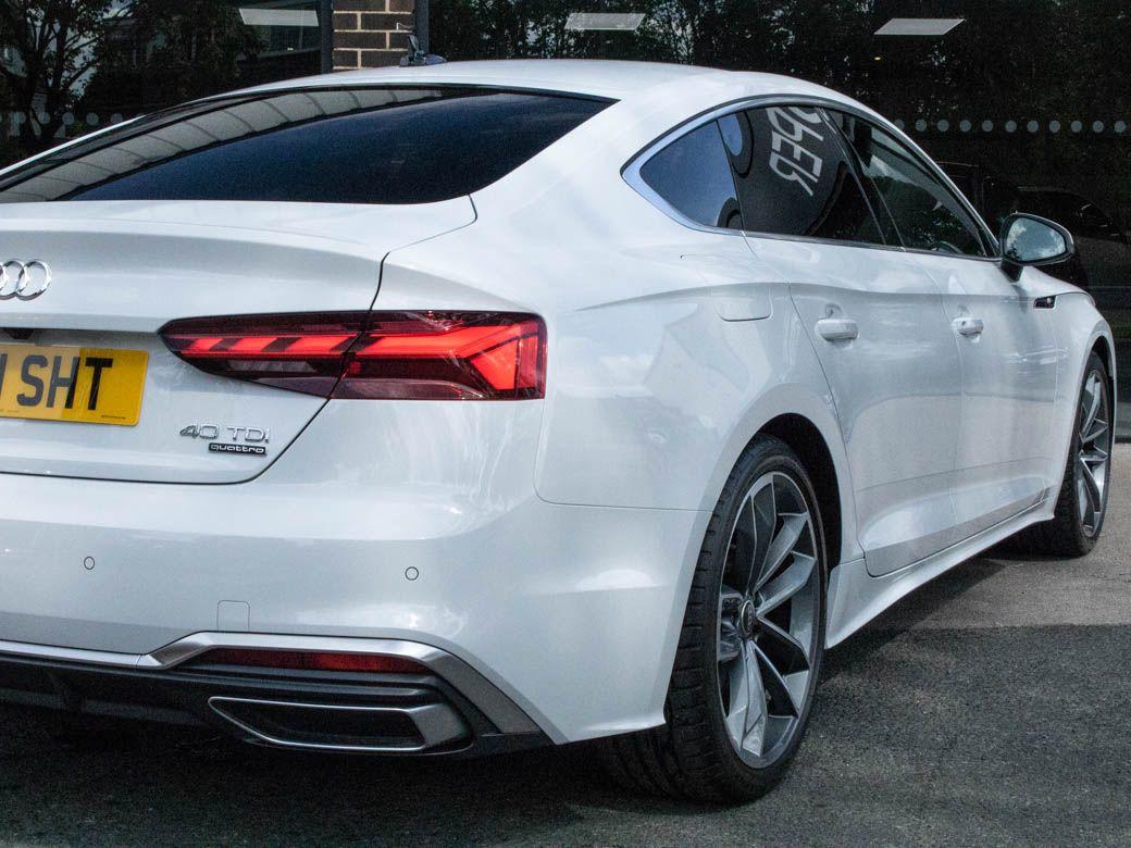 Audi A5 Sportback 2.0TDI 40 S Line quattro S-tronic 204ps Hatchback Diesel Ibis White