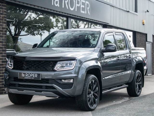 Volkswagen Amarok 3.0 V6 TDI 4MOTION Aventura Black Edition Double Cab Pick Up Auto 258ps Pick Up Diesel Indium Grey Metallic