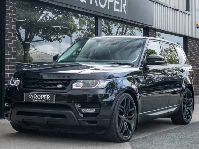 Land Rover Range Rover Sport 3.0 SDV6 HSE Dynamic 4WD Auto 306ps Estate Diesel Santorini Black Metallic