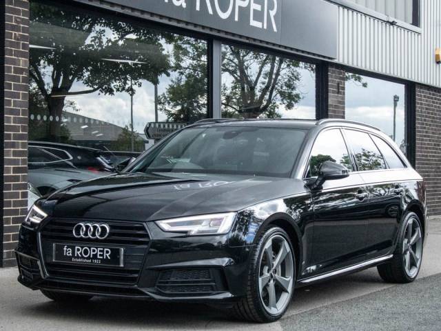 Audi A4 Avant 2.0 TDI Black Edition S-tronic 190ps Estate Diesel Mythos Black Metallic