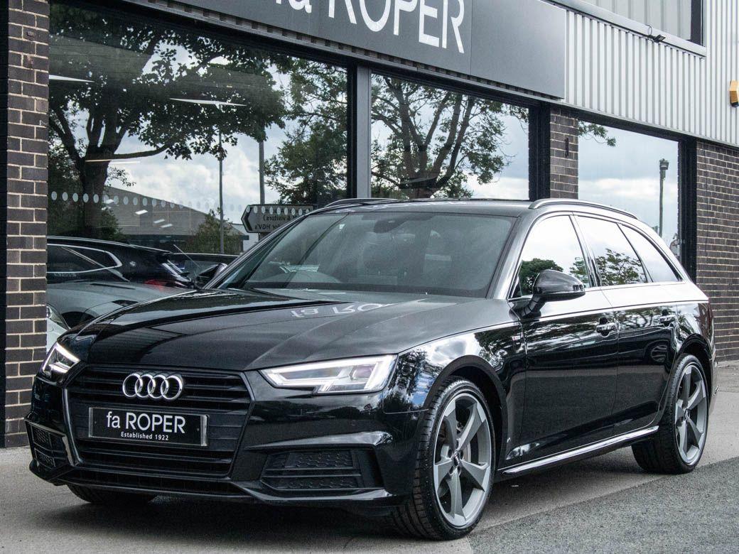 Audi A4 Avant 2.0 TDI Black Edition S-tronic 190ps Estate Diesel Mythos Black MetallicAudi A4 Avant 2.0 TDI Black Edition S-tronic 190ps Estate Diesel Mythos Black Metallic at fa Roper Ltd Bradford