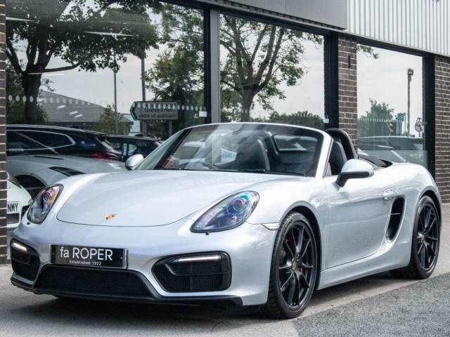 Porsche Boxster 981 3.4 GTS PDK 330ps Convertible Petrol Rhodium Silver Metallic