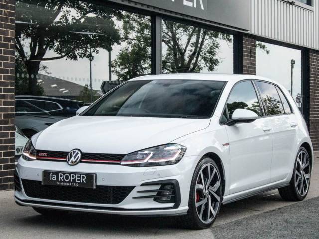 Volkswagen Golf 2.0 TSI GTI Performance 5 door DSG 245ps Hatchback Petrol Pure White