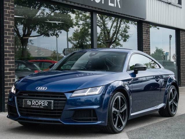 Audi TT 2.0T FSI quattro Black Edition S tronic 230ps Coupe Petrol Scuba Blue Metallic