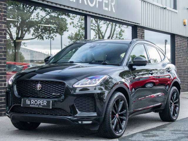 Jaguar E-Pace 2.0 P250 R-Dynamic HSE AWD Auto 250ps Estate Petrol Santorini Black Metallic