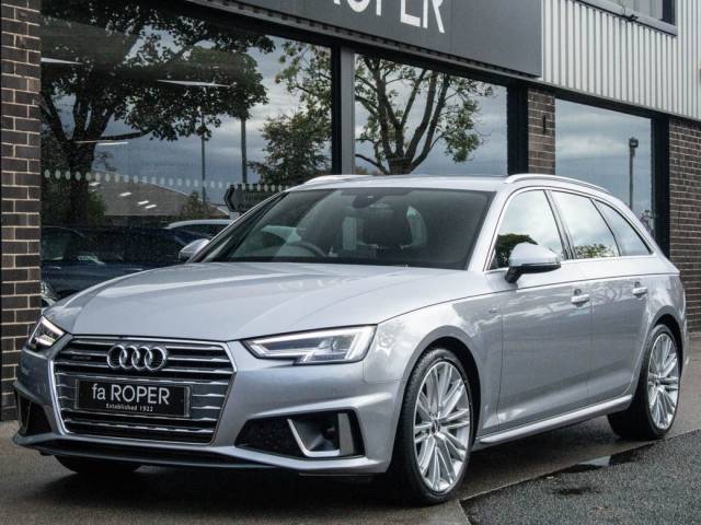 Audi A4 Avant 2.0TFSI 45 S Line quattro S-tronic 245ps Estate Petrol Floret Silver Metallic