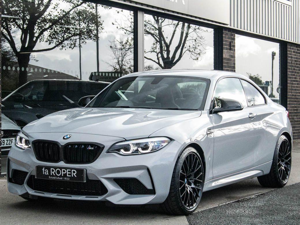 BMW M2 M2 3.0 Competition M DCT Auto 410ps Coupe Petrol Hockenheim Silver MetallicBMW M2 M2 3.0 Competition M DCT Auto 410ps Coupe Petrol Hockenheim Silver Metallic at fa Roper Ltd Bradford