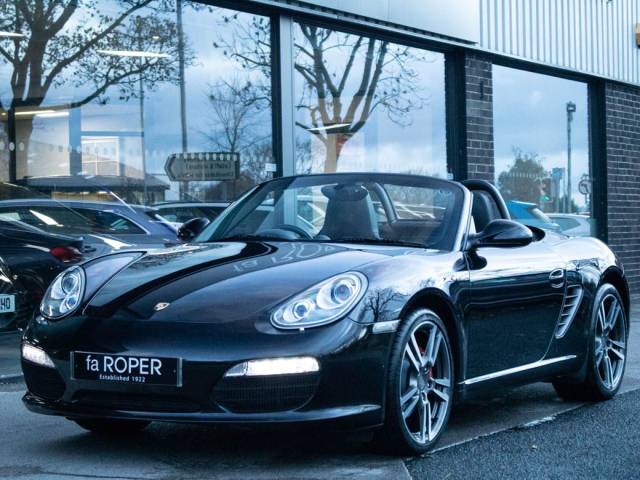 Porsche Boxster 987 3.4 S Manual 6 Speed 310ps Convertible Petrol Basalt Black Metallic