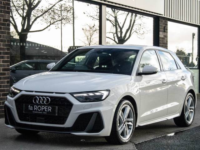 Audi A1 Sportback 1.0 TFSI 30 S Line Manual 6 Speed 110ps Hatchback Petrol Shell White