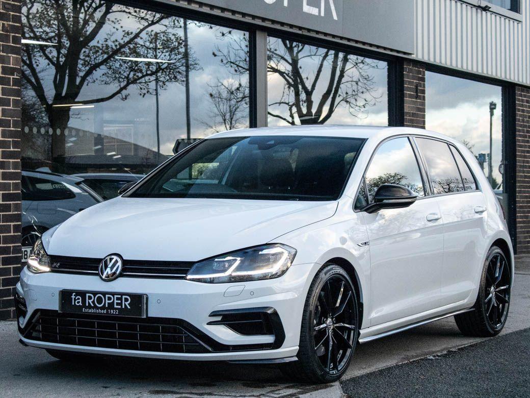 Volkswagen Golf 2.0 TSI R 4MOTION DSG Auto 300ps Hatchback Petrol Pure WhiteVolkswagen Golf 2.0 TSI R 4MOTION DSG Auto 300ps Hatchback Petrol Pure White at fa Roper Ltd Bradford