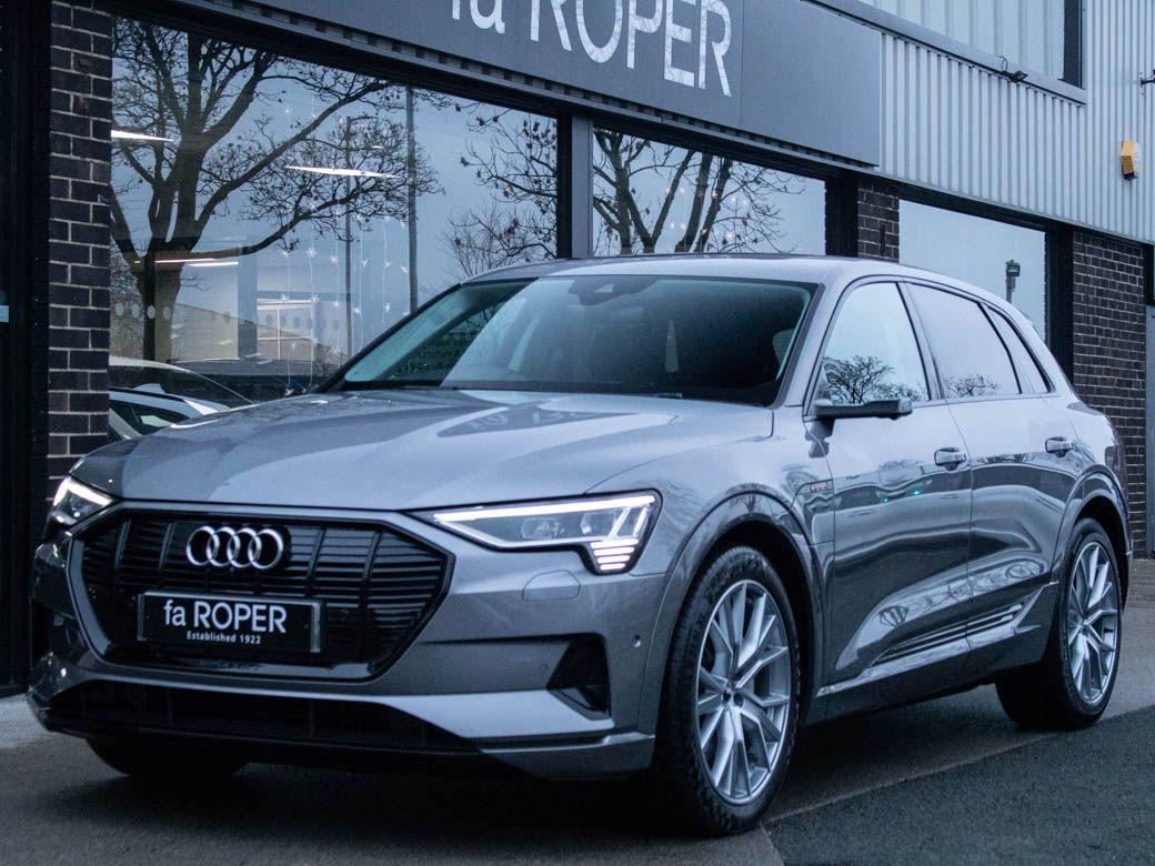 Audi E-tron 55 Launch Edition quattro SUV 95kwh Auto 408ps Estate Electric Typhoon Grey MetallicAudi E-tron 55 Launch Edition quattro SUV 95kwh Auto 408ps Estate Electric Typhoon Grey Metallic at fa Roper Ltd Bradford