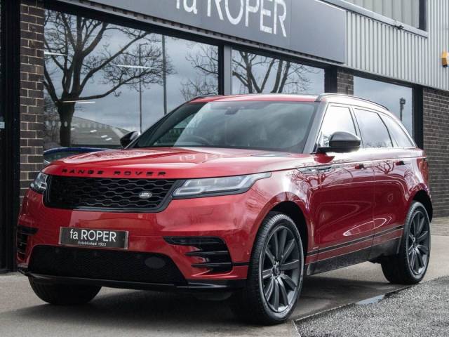 Land Rover Range Rover Velar 2.0 D240 R-Dynamic HSE AWD Auto 240ps SUV Diesel Firenze Red Metallic