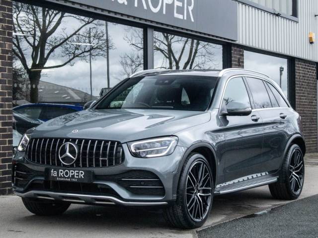 Mercedes-Benz GLC 43 AMG 3.0 Premium Plus 4MATIC AMG Speedshift 9G Tronic Auto 390ps SUV Petrol Selenite Grey Metallic