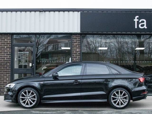 2017 Audi A3 1.5 TFSI Black Edition 4 door 150ps