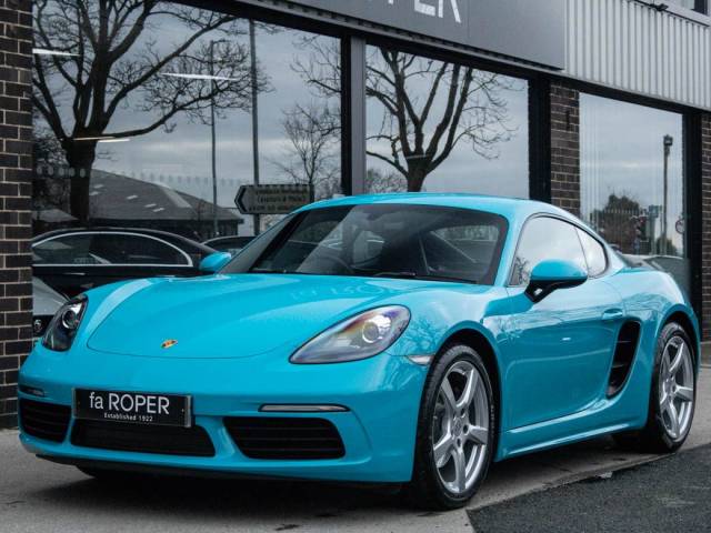 Porsche Cayman 2.0T PDK 300ps Coupe Petrol Miami Blue