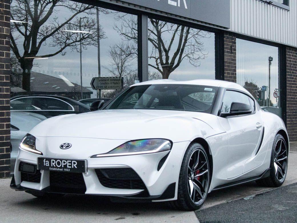 Toyota Gr Supra 3.0T GR Pro Auto 340ps Coupe Petrol White MetallicToyota Gr Supra 3.0T GR Pro Auto 340ps Coupe Petrol White Metallic at fa Roper Ltd Bradford