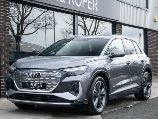 Audi Q4 e-tron e-tron 40 S Line SUV Auto 150kw 204ps SUV Electric Typhoon Grey Metallic