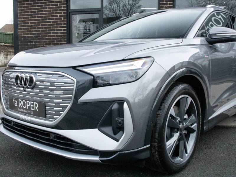 Audi Q4 E Tron   Registered:2023(23)