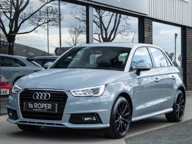 Audi A1 Sportback 1.4 TFSI S Line S tronic 125ps Hatchback Petrol Arrow Grey Pearl