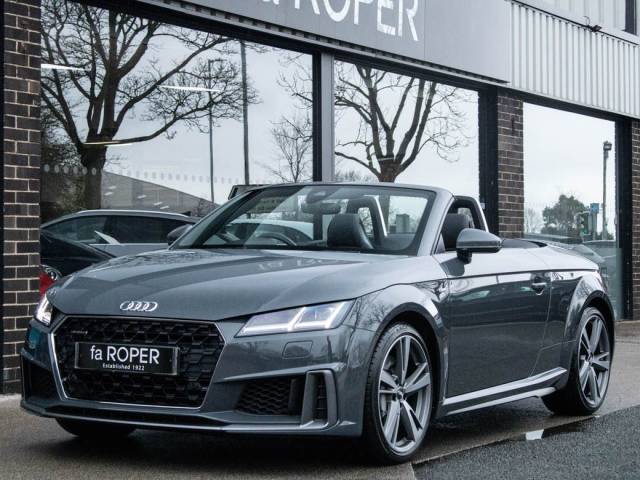 Audi TT Roadster 2.0 TFSI 45 S Line quattro S tronic 245ps Convertible Petrol Nano Grey Metallic