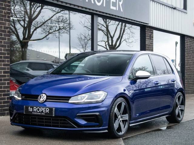 Volkswagen Golf R 2.0 TSI 4MOTION DSG 5 door 300ps Hatchback Petrol Lapiz Blue Metallic