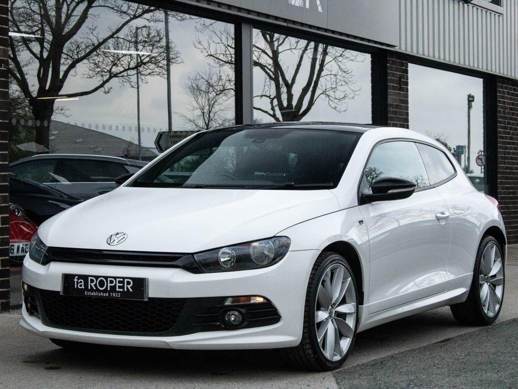 Volkswagen Scirocco 2.0 TDI R-Line DSG 170ps Coupe Diesel Candy WhiteVolkswagen Scirocco 2.0 TDI R-Line DSG 170ps Coupe Diesel Candy White at fa Roper Ltd Bradford