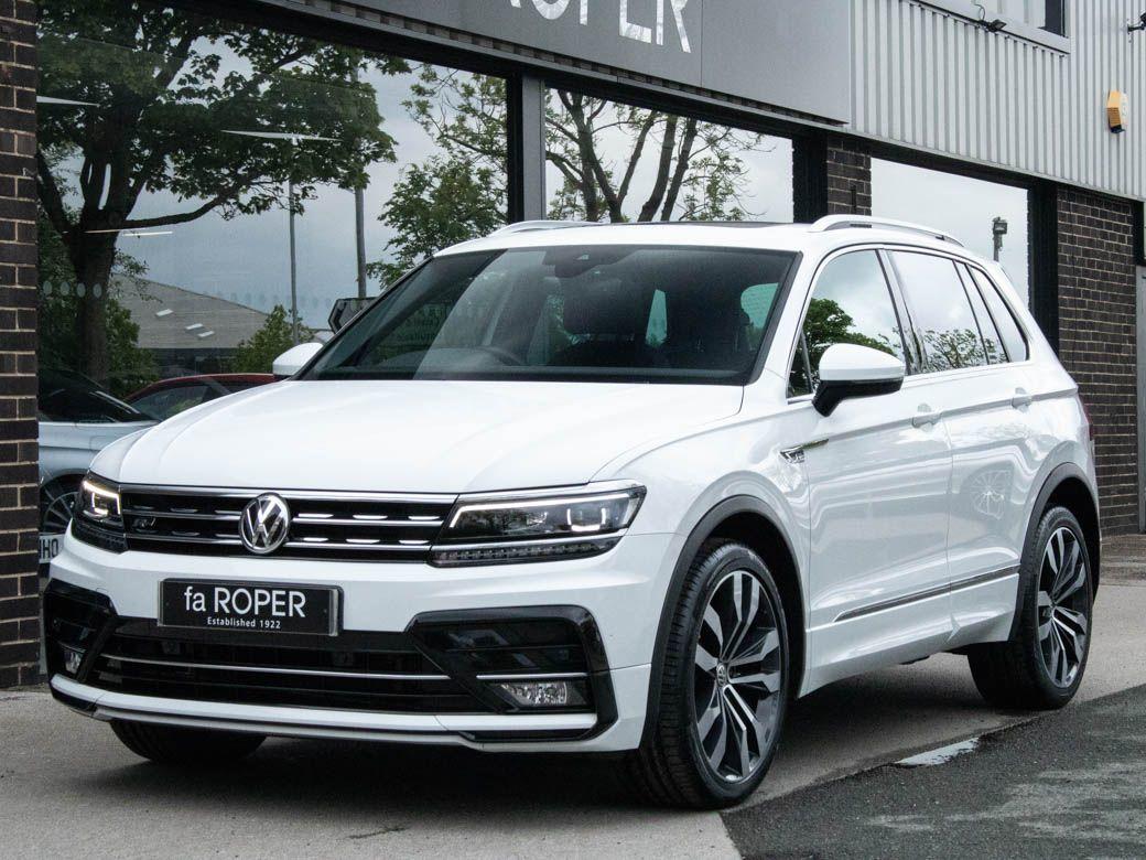 Volkswagen Tiguan 2.0 TDI 4MOTION R-Line DSG Auto 150ps Estate Diesel Pure WhiteVolkswagen Tiguan 2.0 TDI 4MOTION R-Line DSG Auto 150ps Estate Diesel Pure White at fa Roper Ltd Bradford