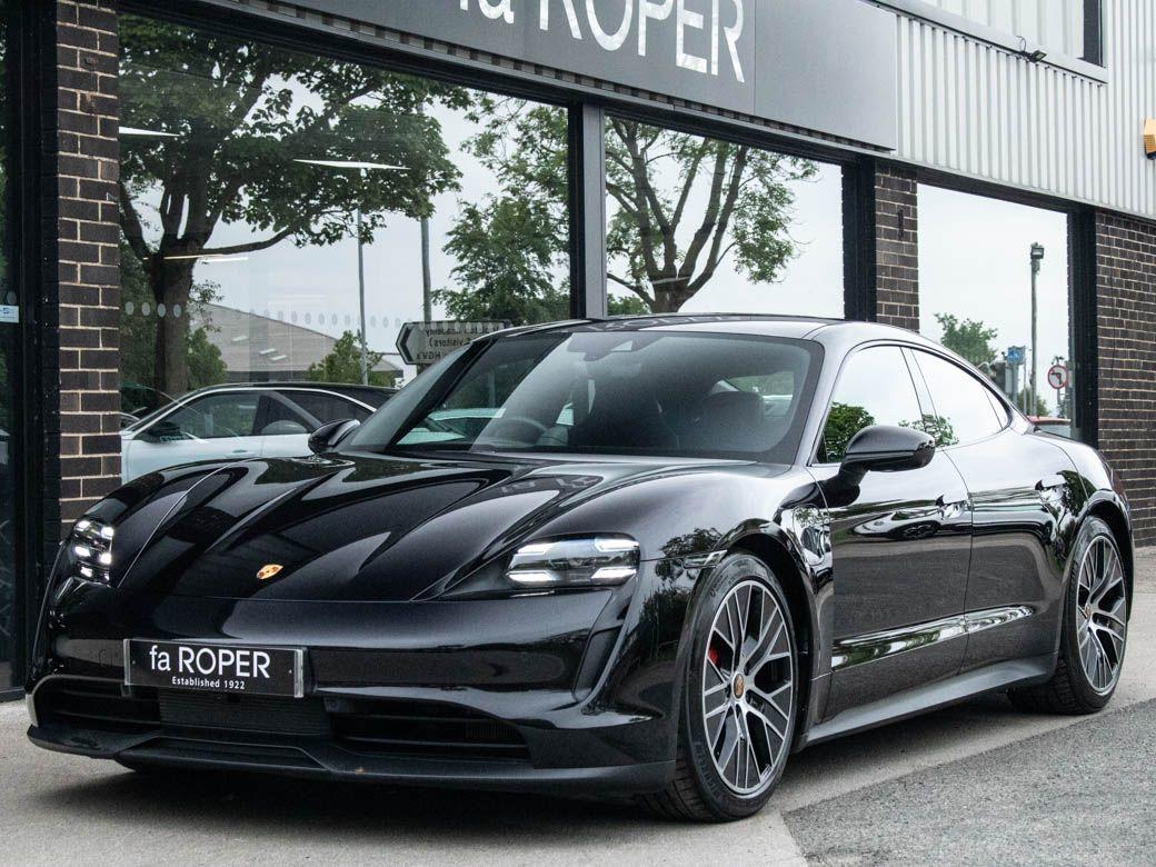 Porsche Taycan 4S Performance Plus 420kW 93.4kWh 4WD Auto 571ps Saloon Electric Jet Black MetallicPorsche Taycan 4S Performance Plus 420kW 93.4kWh 4WD Auto 571ps Saloon Electric Jet Black Metallic at fa Roper Ltd Bradford