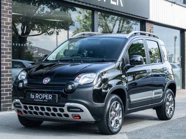 Fiat Panda 0.9 TwinAir Cross 4x4 Manual 6 Speed Hatchback Petrol Darkweave Black Metallic