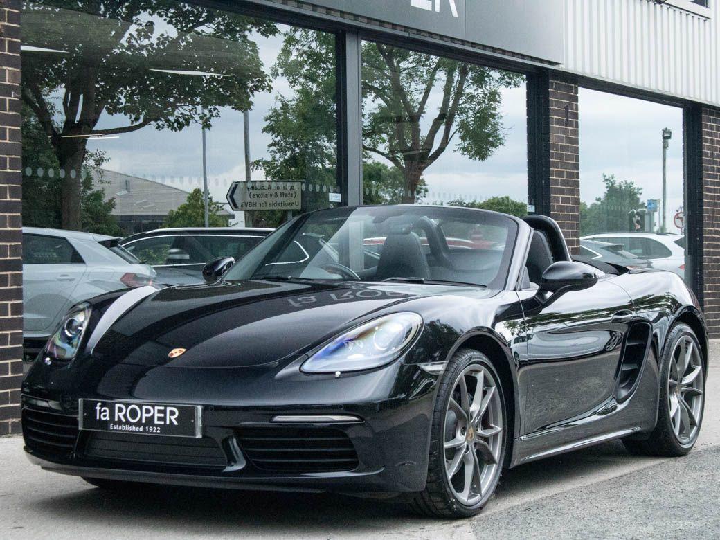 Porsche Boxster 718 Boxster 2.0 PDK 300ps Convertible Petrol Jet Black MetallicPorsche Boxster 718 Boxster 2.0 PDK 300ps Convertible Petrol Jet Black Metallic at fa Roper Ltd Bradford