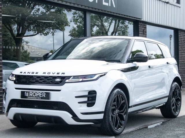 Land Rover Range Rover Evoque 2.0 D165 MHEV R-Dynamic SE 4WD Auto Estate Diesel Fuji White