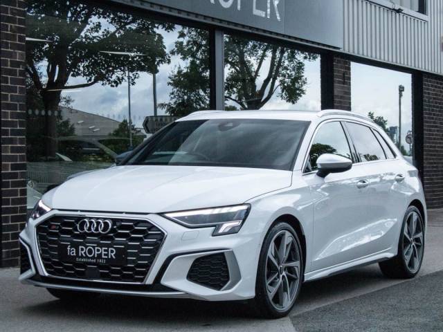 Audi S3 Sportback 2.0 TFSI quattro S tronic 310ps Hatchback Petrol Ibis White