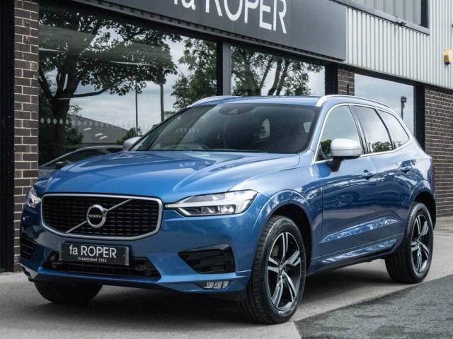 Volvo XC60 2.0 T5 R-Dedisgn AWD Geartronic Auto 250ps SUV Petrol Bursting Blue Metallic