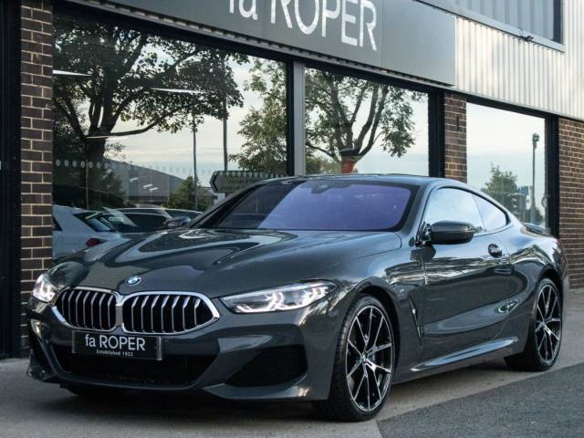 BMW 8 Series 3.0 840d Coupe xDrive Auto 320ps Coupe Diesel Dravit Grey Metallic