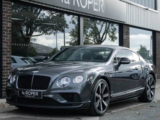 Bentley Continental GT 4.0 V8S AWD Auto 528ps Mulliner Driving Spec Coupe Petrol Anthracite Metallic
