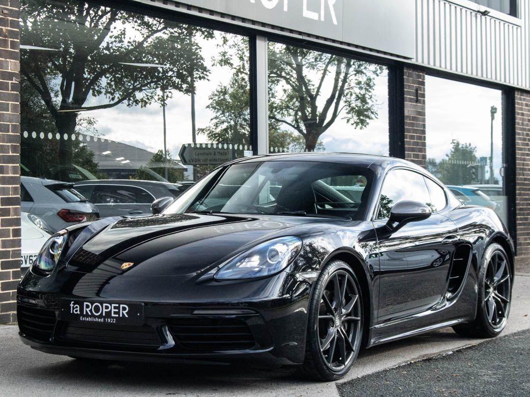 Porsche 718 Cayman 2.0 'T' PDK 300ps Coupe Petrol Jet Black MetallicPorsche 718 Cayman 2.0 'T' PDK 300ps Coupe Petrol Jet Black Metallic at fa Roper Ltd Bradford