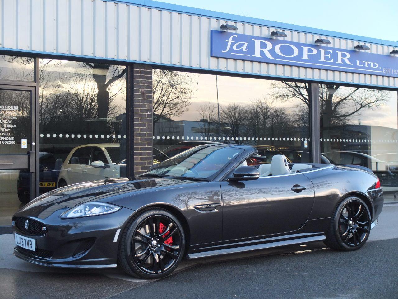 Jaguar XK Convertible 5.0 Supercharged V8 R Auto (Speed Body Pack, Performance Seats) Convertible Petrol Stratus Grey Metallic