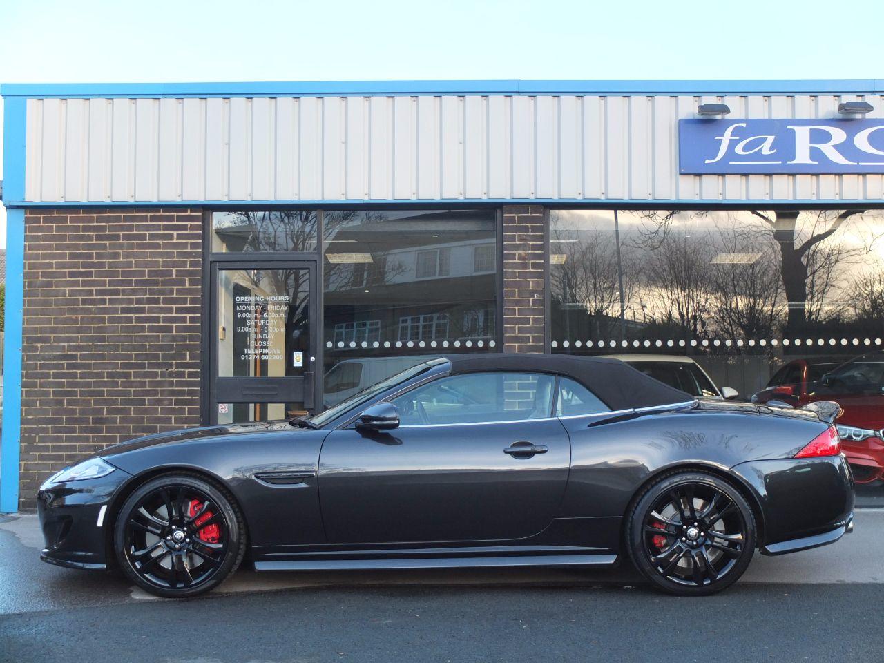 Jaguar XK Convertible 5.0 Supercharged V8 R Auto (Speed Body Pack, Performance Seats) Convertible Petrol Stratus Grey Metallic